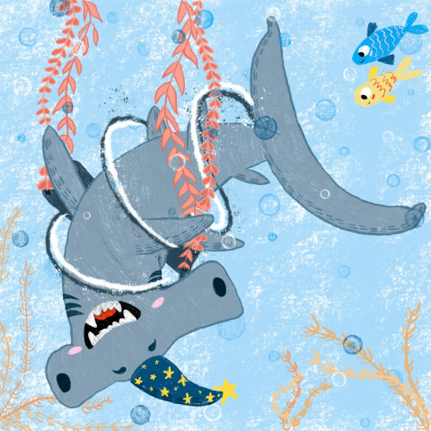 Создание персонажа для разворота детской книги