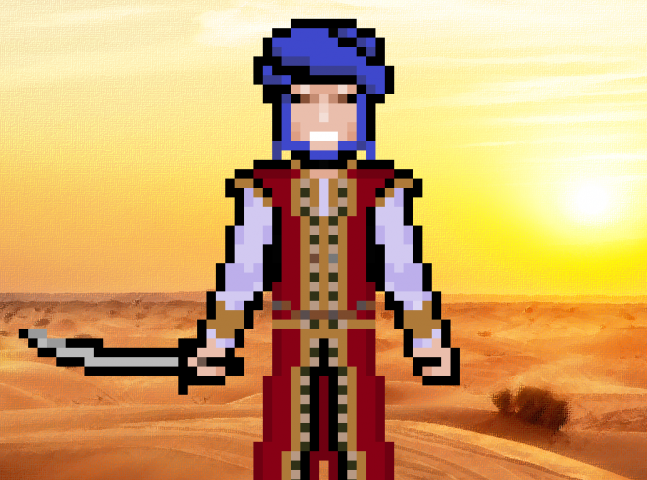 Middle Eastern warrior