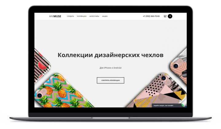Разработка сервиса-конструктора для чехлов на телефоны Аnimuse