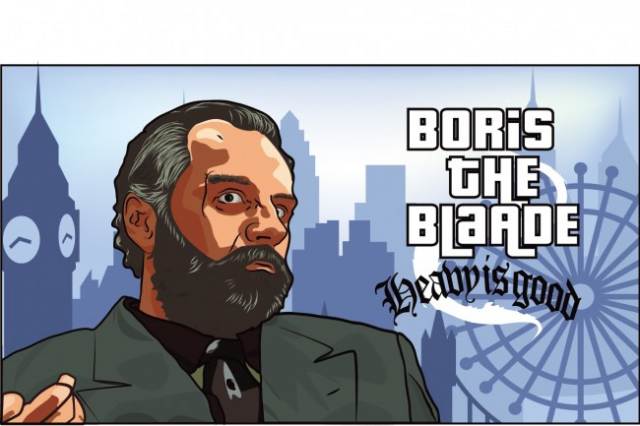 Векторный арт в стиле GTA