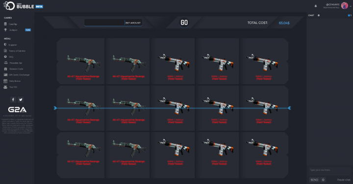 Concept csgo site