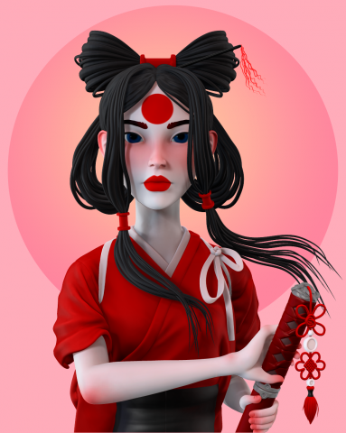 Samurai girl