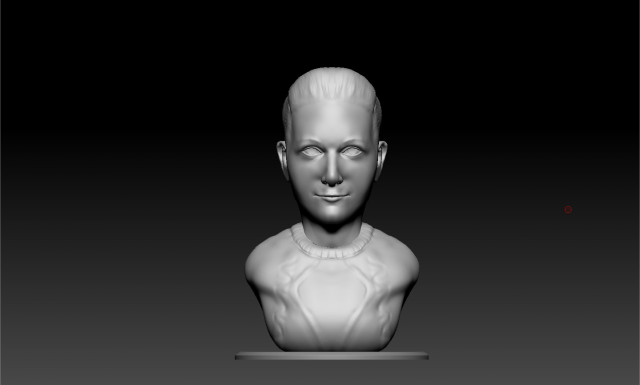 Бюст Девушки (3D Печать)