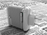 3D-модель зарядного устройства для iPhone.