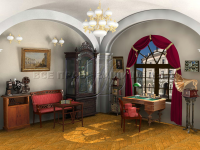 3D-модель комнаты коллекционера.