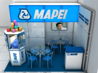 Дизайн выставочного стенда "Mapei"