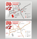 Активная схема проезда. Смена картинки при наведении курсора