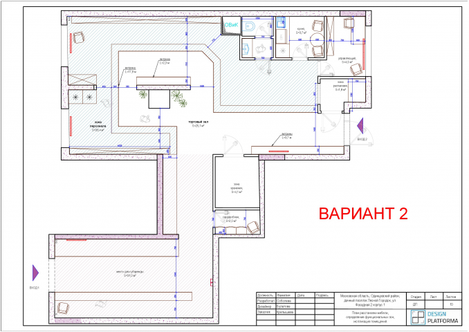 Планировочные решения для сети аптек МИКСТУРКА