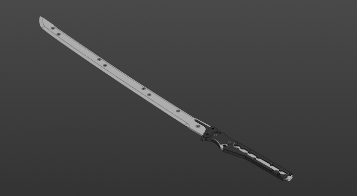 Raiden's Blade Metal Gear Rising Revengeance
