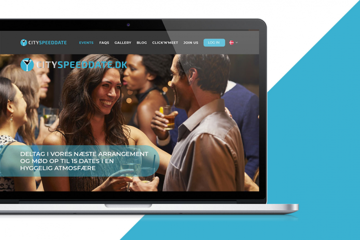 Адаптив Сайт знакомств SpeedDate (Дания)