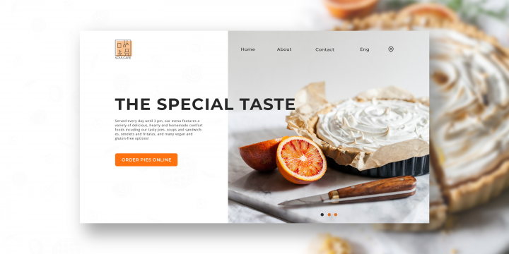Landing Page Доставка выпечки