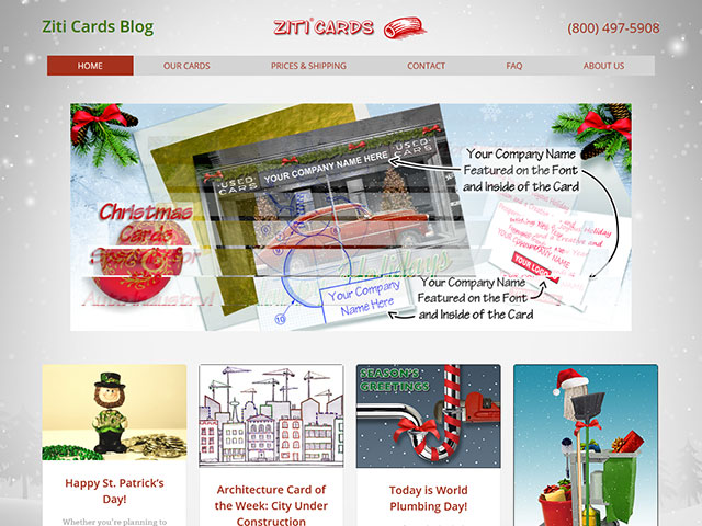 Создание блога в корпоративном стиле