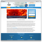 Сайт-визитка ремонта ванн