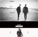 Дизайн сайта "ZARA-man"