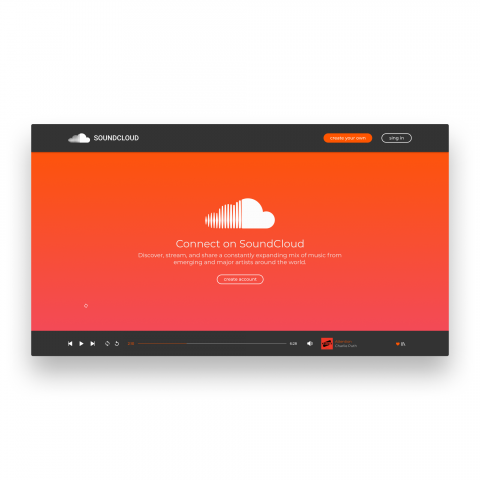 SoundCloud - UI/UX Redesign