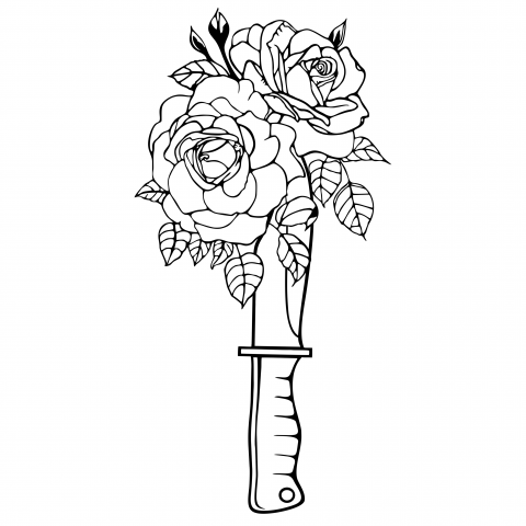 Векторный макет для нанесения на футболку