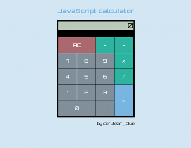 JavaScript Calculator