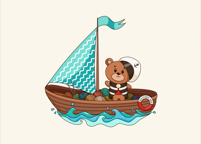 Мишка для интернет-магазина продажи пряжи