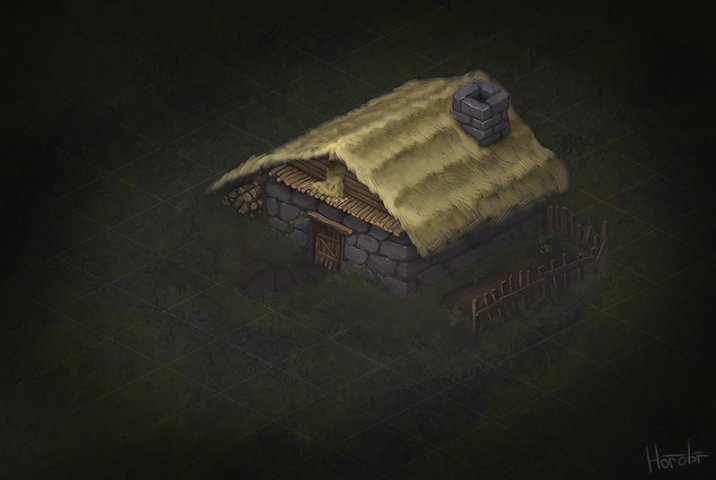 Изометрия в стиле старых RPG