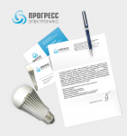 Фирменный стиль для «Прогресс Электроник-С»