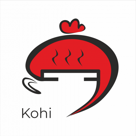 логотип кофейни Kohi
