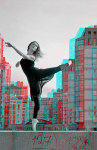 3D стереофото. Анаглиф. Смотреть в красно-голубых очках.