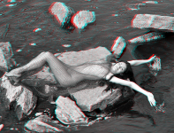 3D стереофото. Анаглиф. Смотреть в красно-голубых очках.