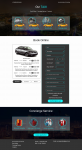 Landing page - такси