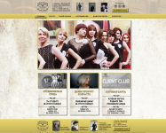 Сайт: парикмахерская Цирюльня72.рф