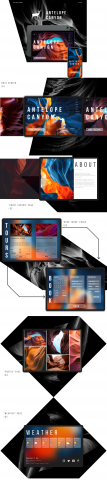 Antelope Canyon landing page