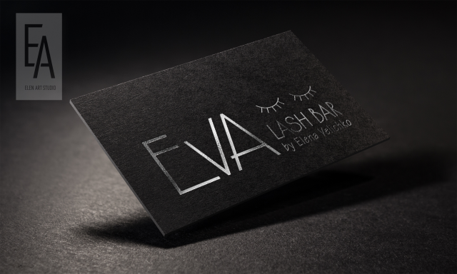 Логотип для студии наращивания ресниц