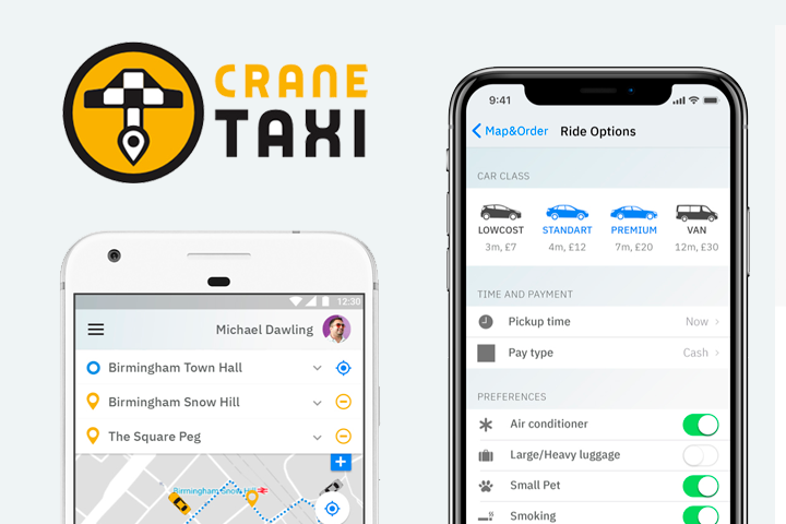 Приложение "Crane Taxi"