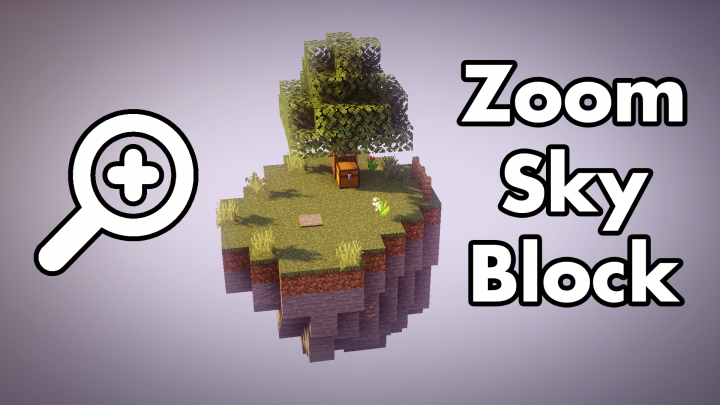Превью для карты ZoomSkyBlock в Minecraft