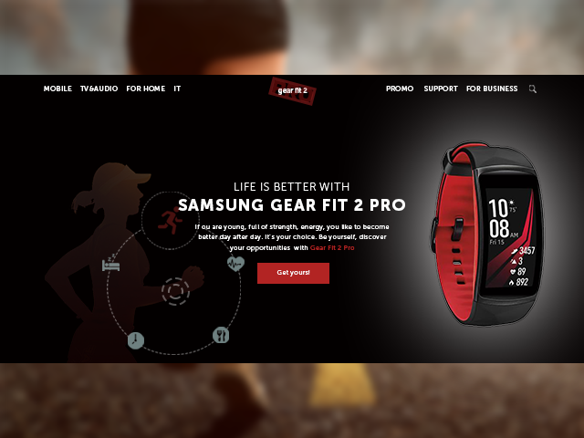 Samsung GEAR Fit 2 Pro