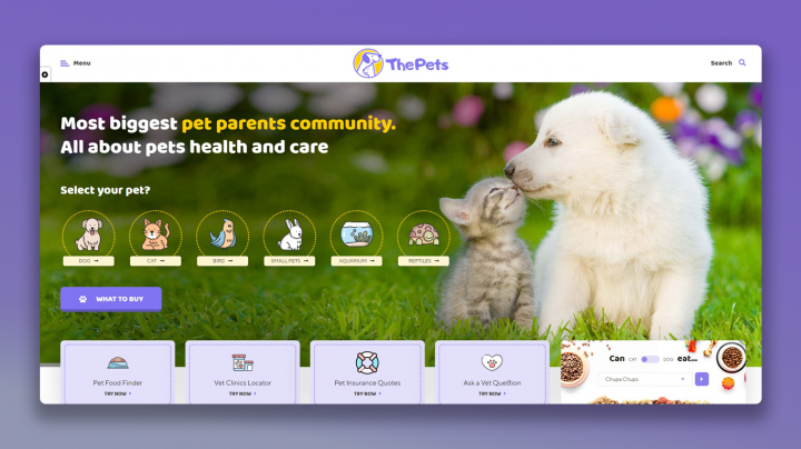 Онлайн магазин "ThePets"