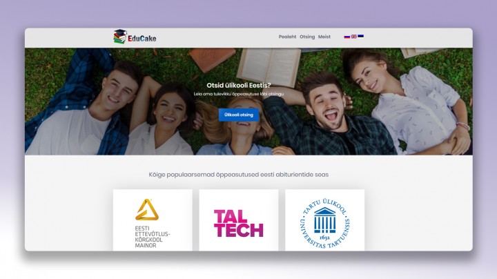 Многоязычное веб-приложение по поиску учебных заведений