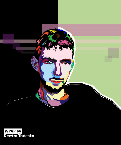 Фото в векторе. Стиль WPAP