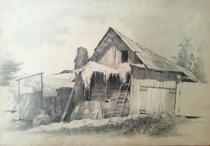 пленэр. рисунки с натуры