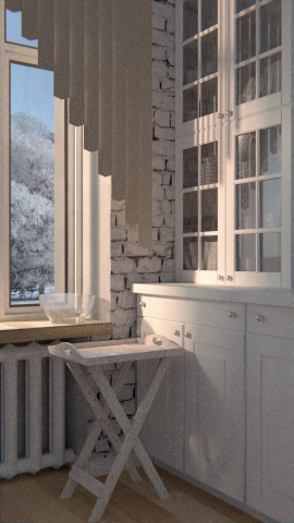 визуализация кухни