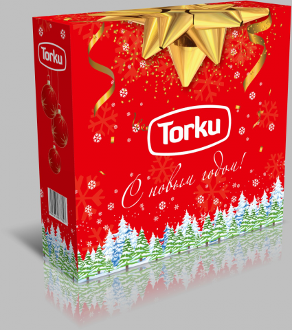 Новогодняя подарочная коробка Torku'18