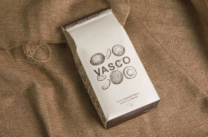 Упаковка кокосовой стружки "VASCO"