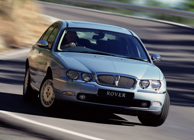 Съемка и видеомонтаж автомобиля ROVER 75