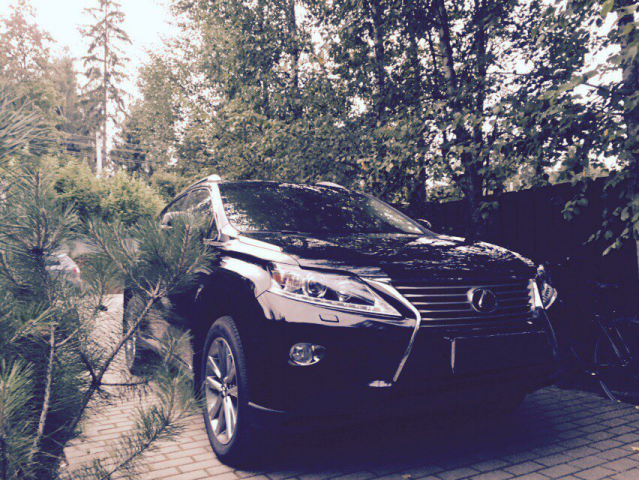 Съемка и видео монтаж автомобиля LEXUS RX