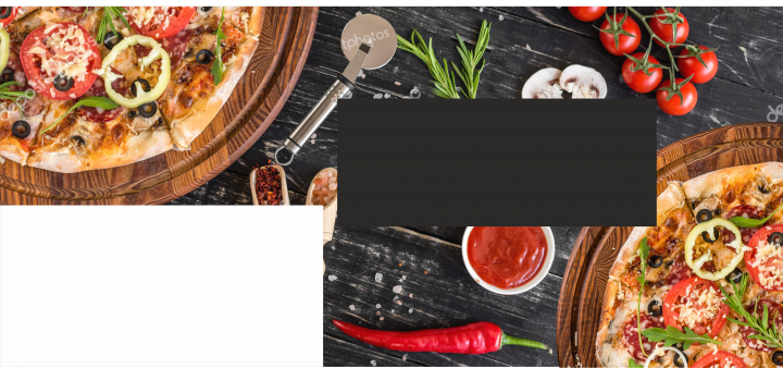 Фон для пиццерии в универсаме (Фили)