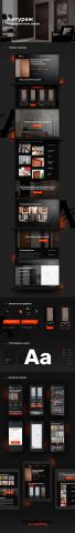 Landing page. Антураж