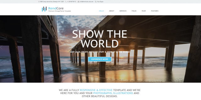Landing page