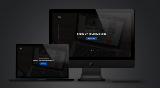Дизайн для Бизнес-сайта