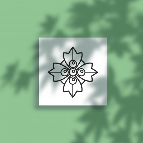 Знак модного бутика "Калина"