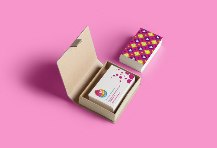 Визитка для магазина игрушек