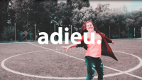 Adieu.
